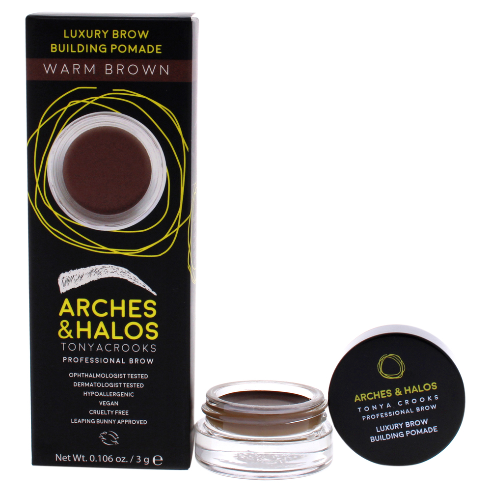 Luxury Brow Buiding Pomade - Warm Brown by Arches and Halos Women 0.106 oz